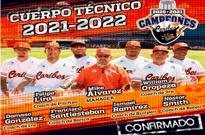 CARIBES COMPLETA CUERPO TECNICO
