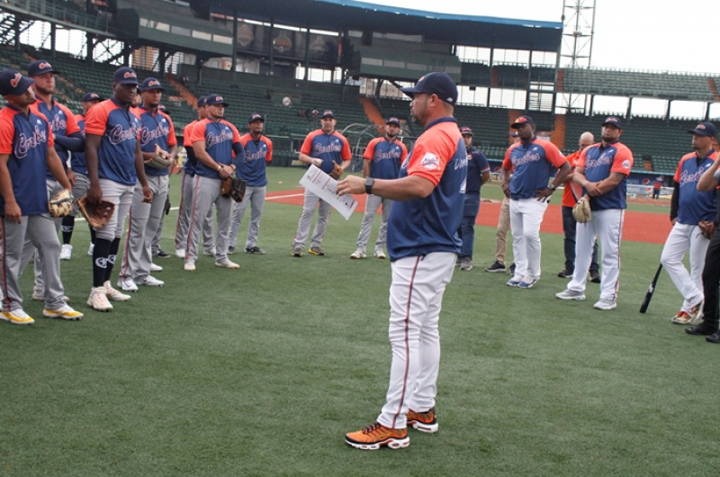 CARIBES INICIÓ SUS PRACTICAS